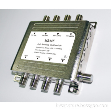 Direct Tv Zinc Die Casting Housing Satellite Switch 4 In 4 Out 